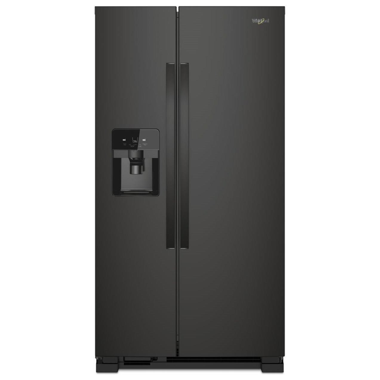 Whirlpool WRS555SIHB 36inch Wide SidebySide Refrigerator 25 cu. ft